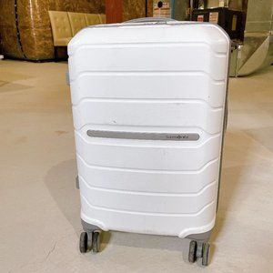 90% NEW SAMSONITE LUGGAGE, CARRY ON, WHITE